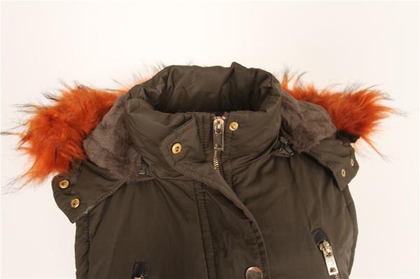Casual Olive Black Ladies Utility Gilet Vest Long Padded Sleeveless Gilet