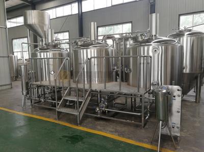 SS 304 Micro Beer Brewing Equipment , Professional Beer Brewing Equipment