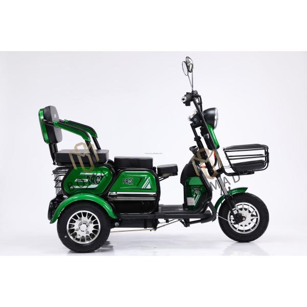 2024 Electric Tricycle Motorcycle Bike Three Wheel with Single Gross Weight of 75.000 kg and Voltage of 48V
