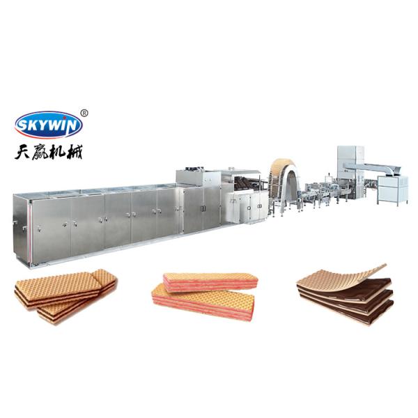 Intelligent Touch Screen Control Wafer Biscuit Maker Machine Chocolate Wafer Machine