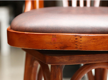 Деревенская винтажная древесина табуреток ресторан бара твердая/металл для кафа/салона/гостиницы