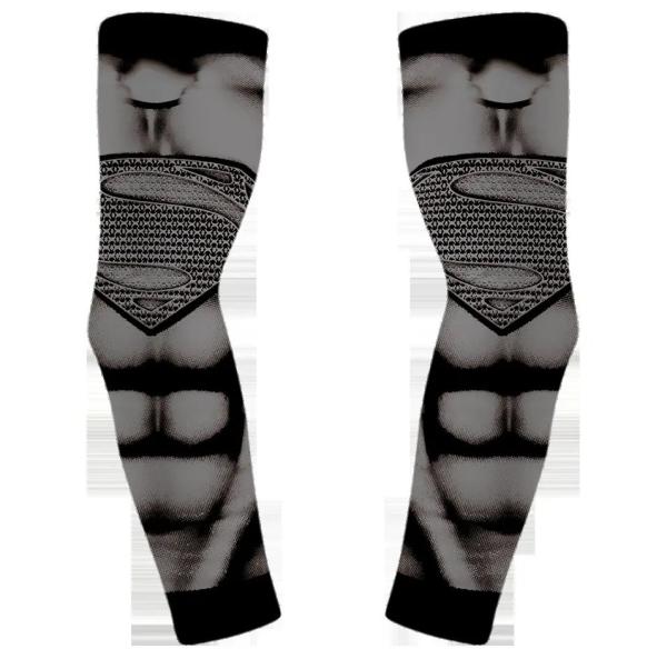 Poliéster respirável Lycra Handsock seco fresco das luvas do braço do esporte exterior da proteção solar