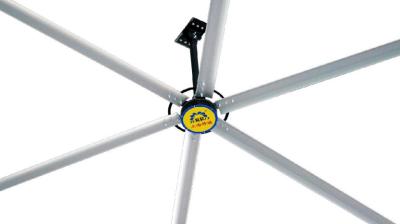 High Capacity 7300mm Industrial Ceiling Fan With 14300m³/min Air Flow