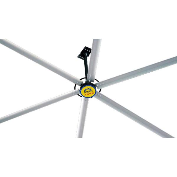 High Capacity 7300mm Industrial Ceiling Fan With 15000m³/min Air Flow