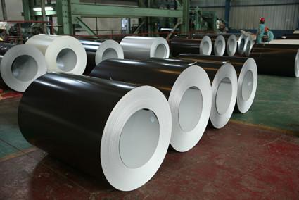 Colora e galvanizou a bobina de aço Prepainted Ppgl 40G/M2 da tira a 275G/M2