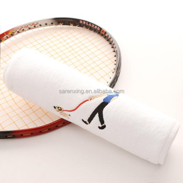 Отпечатка логотипа хлопчатобумажных полотен для быстрого поглощения пота во время тренировок