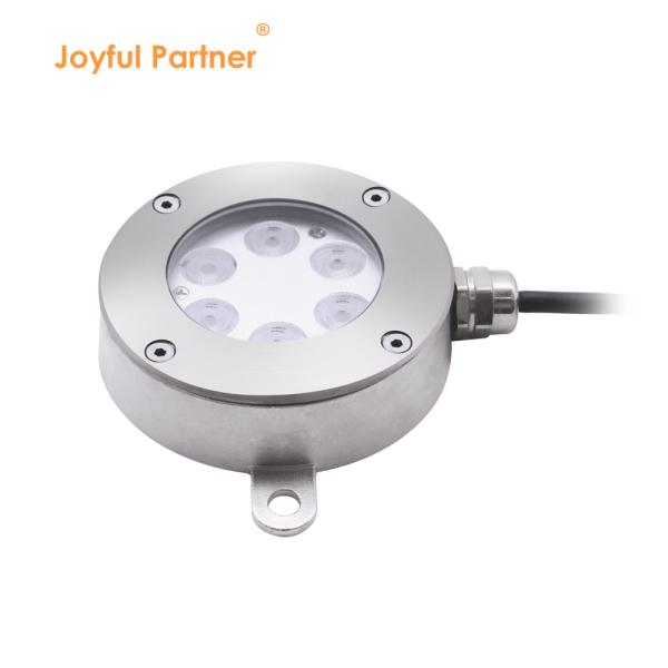 Underwater LED Fountain Light 6W RGB IP68 Waterproof Fountain Light 6*2W RGB 2R 2G 2B