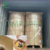 270 + 15 GSM Papel alimenticio impermeable a la grasa, marrón Kraft PE recubierto