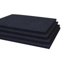 Inoac E-7008 Espuma de borracha EPDM, material tampão à prova d'água preto