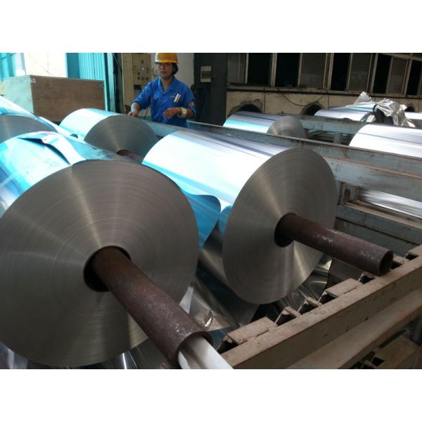 AA8011/  AA1235 Industry Bulk Aluminium Foil Jumbo Roll , Aluminum Foil Bulk Roll