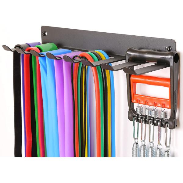 Домашний тренажерный зал Пронг крюки и стальной стенки крепление для подъема ремней и аксессуаров стойки