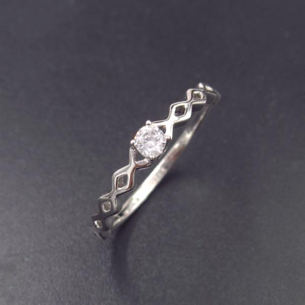 Подгонянное серебряное кольцо жемчуга формы кольца/цветка жемчуга стерлинговое для женщин