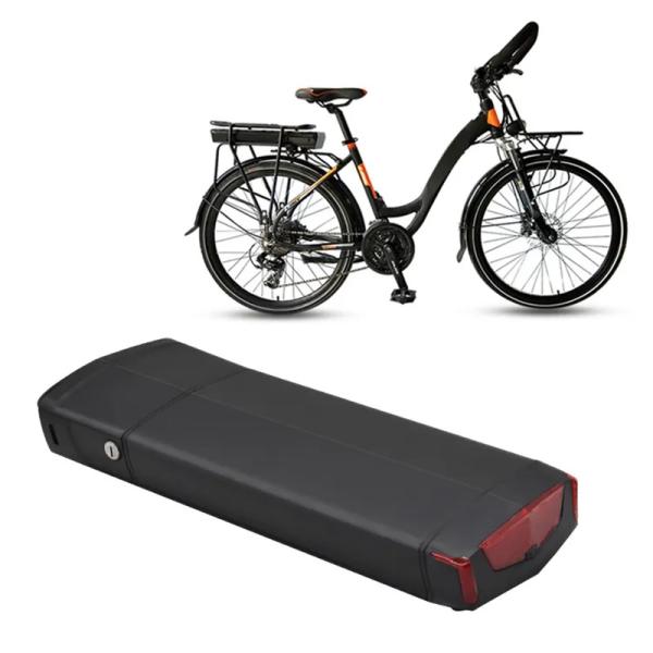 Lithium Ion Rear Rack Battery 36V 48V 10Ah 13Ah For Electric Bicycle