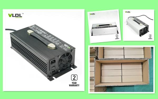 Automatic High Power 50A 36V Volt Battery Charger With Aluminum Case