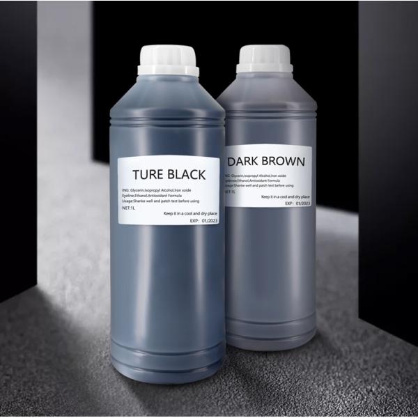 Большой пигмент макияжа OEM чернил татуировки бутылки 1000ML/ODM микро- Semi постоянный брови губы карандаша для глаз