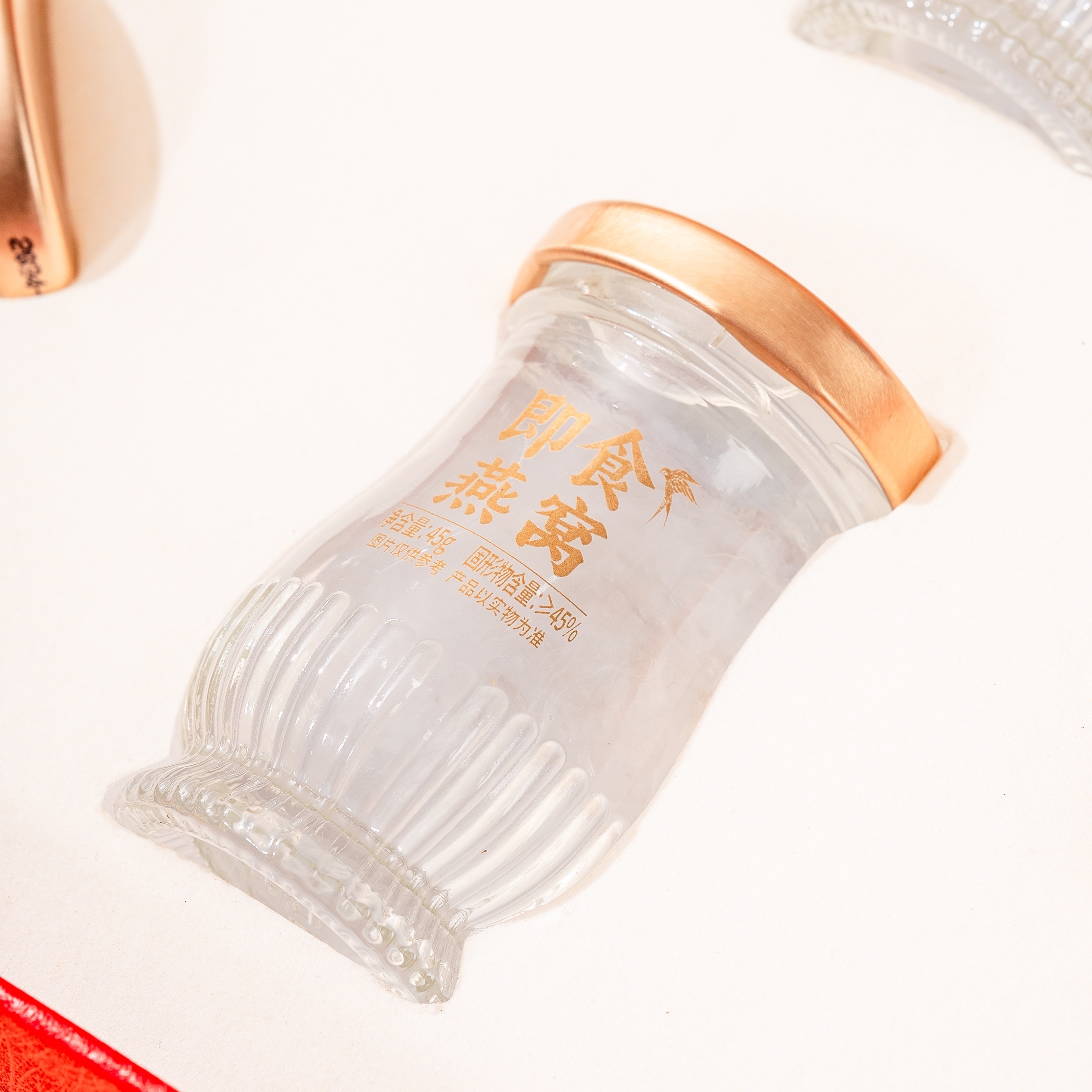 OEM-Developed Bird's Nest Product Line from a Dedicated Bird's Nest Product OEM - Collagen-Infused Beauty Drink, 45g Glass Bottle