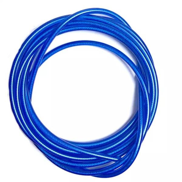 Fios de aço inoxidável revestidos de nylon com aço de corte livre e durabilidade