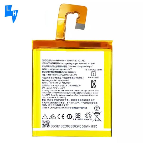 Affordable White Mobile Phone Battery L18D1P31 for Lenovo TAB E7 TB-7104X in White Color