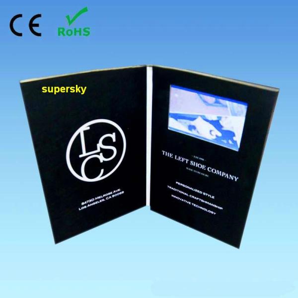 Magnetic Switch Lcd Video Direct Mail 4.3 / 5 / 7 Inch For Charistmas