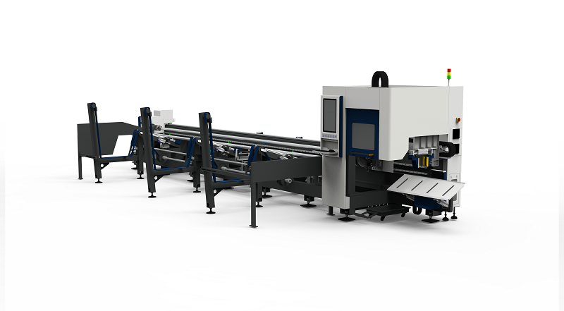 QH-GZ Zero-tailing Laser Tube Cutting Machine Beveling Cutting
