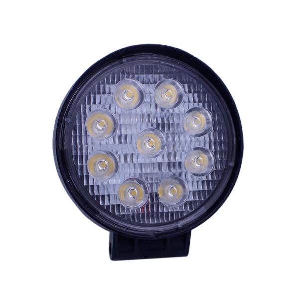 White IP66 24 W LED Boat Light Aluminum DC 12V Work Light For Car