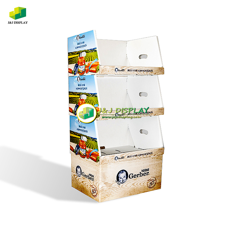 Stackable Paper Knock Down Stand for Stationery Products