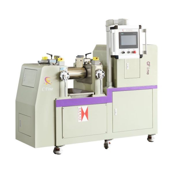 Adjustable Custom CF-230 Double Roll Mill For Lab