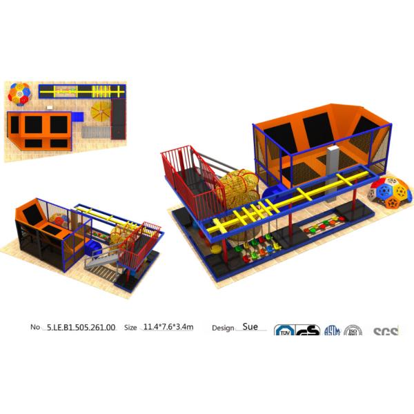 86M2 Cchinese Gymnastic Trampoline/ Soft Outdoor Trampoline Park/ Indoor Funny Trampoline