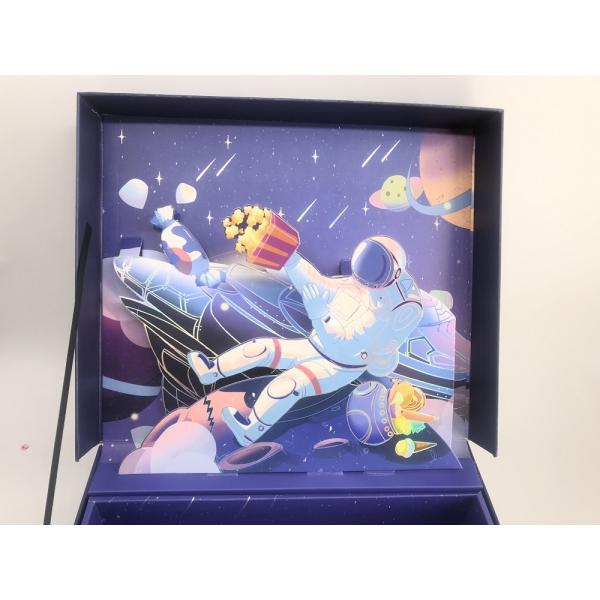 Other Gift Craft Customized Size 3D Cardboard Rigid Box for Surprise Gift Packaging