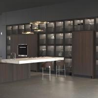 Automatic Interior Design Hotel Home Melamine Smart Kitchen Cabinet