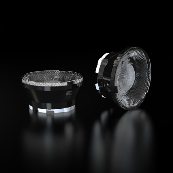 PC Material TIR Lens for Wall Washer with 60° Beam Angle and 88% Efficiency for COB LED