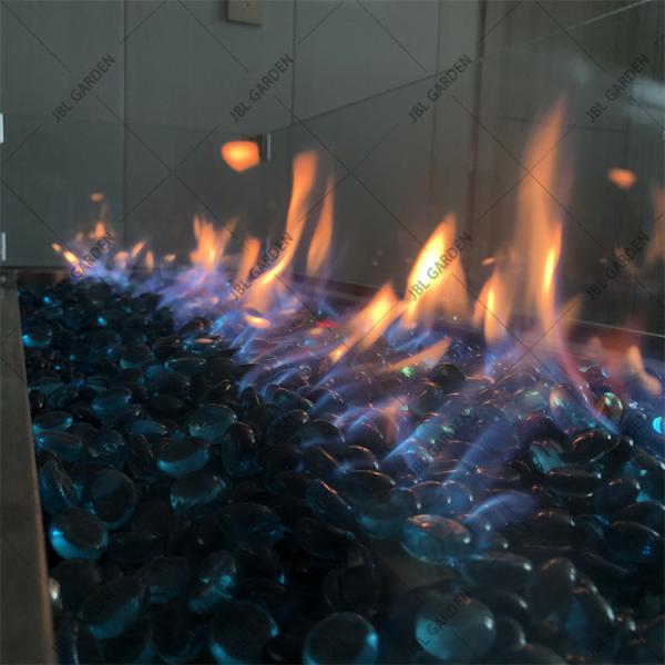 Gás Firepit exterior do propano do jardim do retângulo