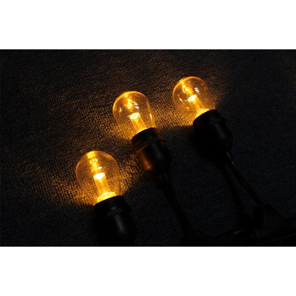 Dimmable Dual Color Temperature 2200K 3500K S14 LED Light Strings Retrospective Edison Remote Control Festival Lighting