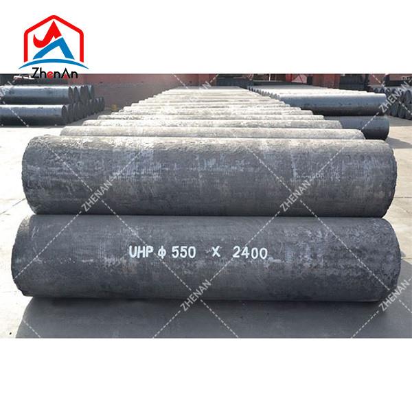 Résistance à la corrosion par électrode de graphite de 100-750 mm UHP HP RP pour four Eaf Lf