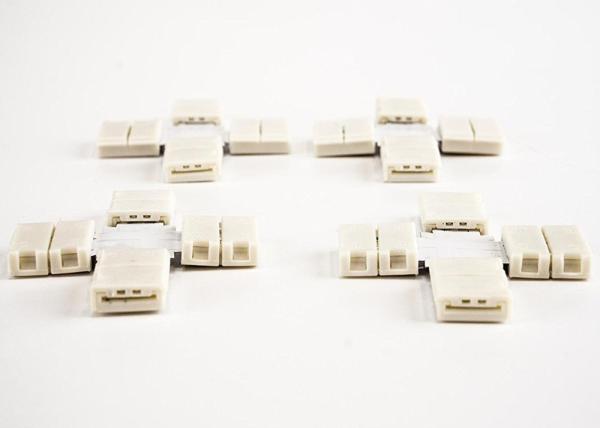 4 Pins LED Flexible Light Strip Connectors 12V Cooper PCB Customsizable Length