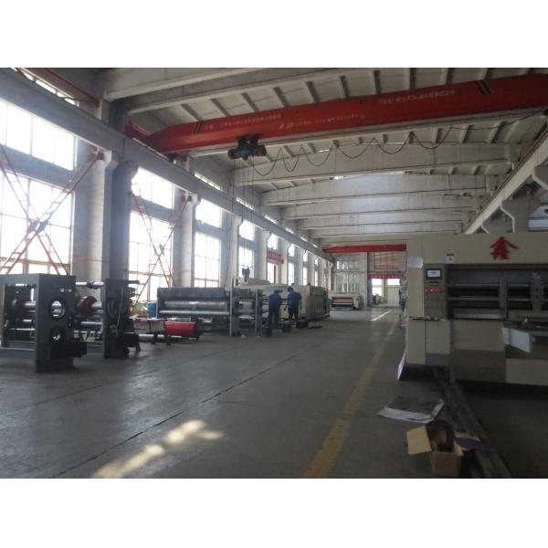 Automatic Packaging Corrugated Carton Machinery High Precision 15 - 30T Weight