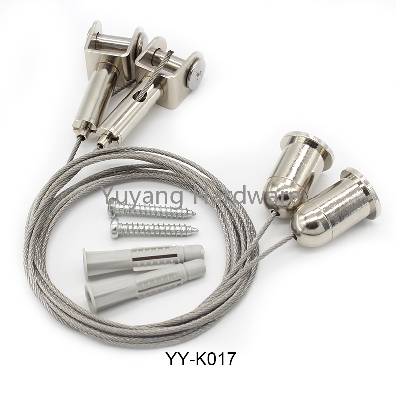 Wholesales Rail Hanger Kit Suspended Ceiling Hanging Kits OEM Suspension Wire for Lights