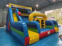 UL Listado Comercial Inflables Water Slides Vertical Rush Inflables Obstacle Slide Logotipo personalizado
