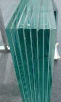 6.38-12.38 PVB Clear Flat or Curved Toughened Tempered Laminated Glass