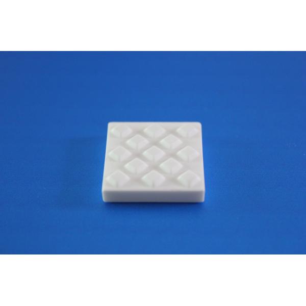 Электрическая изоляция Al2O3 Алюминиевая керамическая плитка Сопротивление износу Нагрев Алюминиевая керамическая обработка