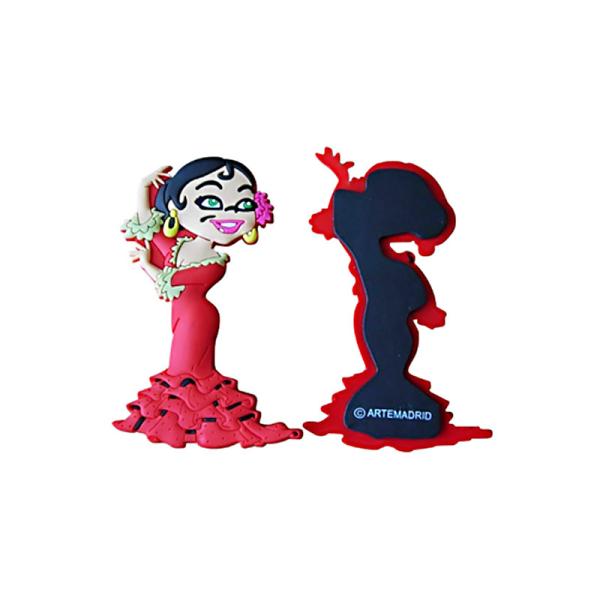 Woman Shape Soft Fridge Magnets Anti Ultraviolet Promotional Souvenirs