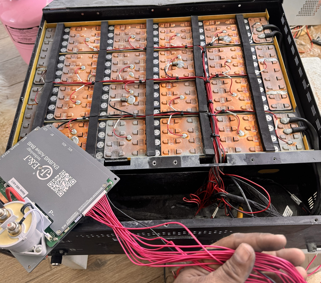 180S 576V Master Slave Battery Manager HV Bms For Lifepo4 LTO NMC Battery