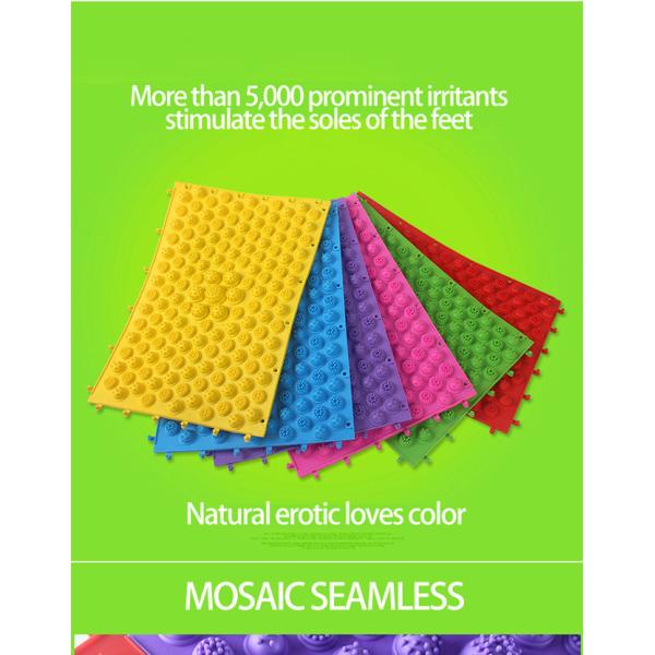 Colorfast TPE No Odor Foot Massage Cushion 39×27.5cm