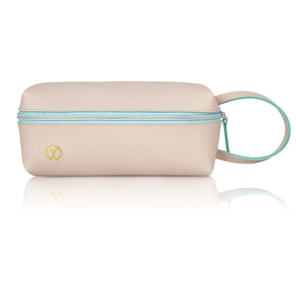 Pink Red Luxury Cosmetic Bag Travel Women Girl BSCI 9.4x6.5x4.7
