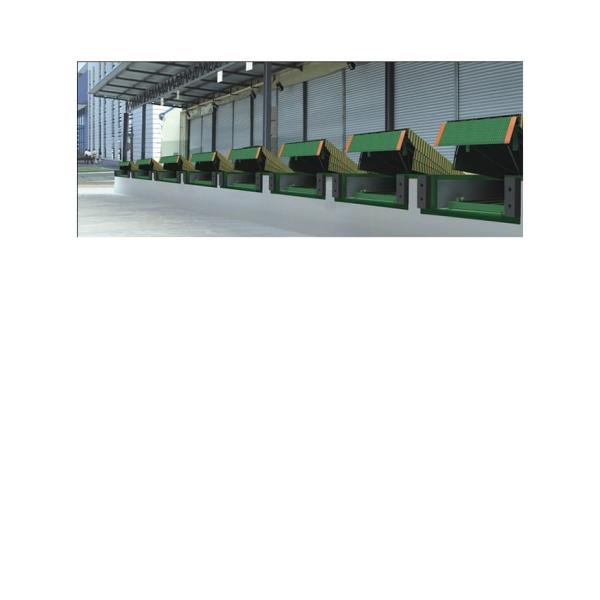 8 placa hidráulica estacionária da doca de Ton Hydraulic Dock Leveler DC24V para o caminhão