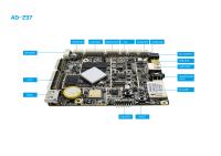 Placa industrial do braço do edp RK3288 de Android 8,0 para o Signage do Lcd Digital