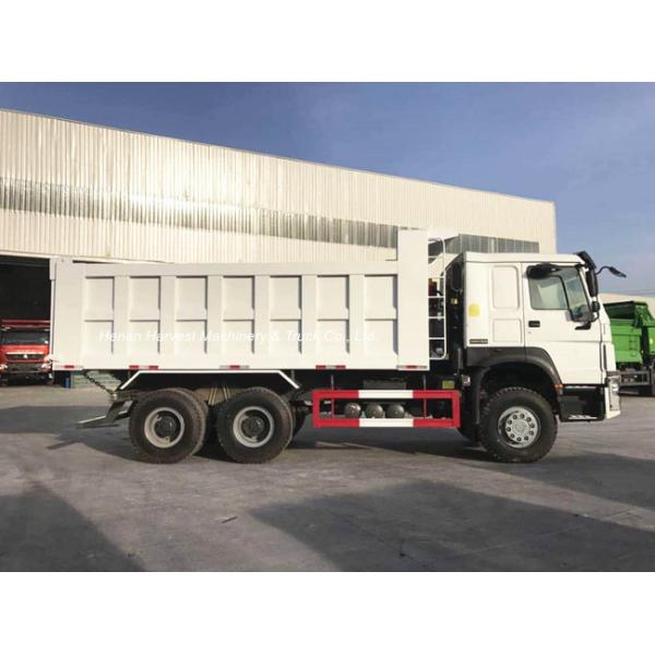 Howo Middle Lifting 6x4 30 Ton Left Hand Drive 371hp Diesel Dump Truck