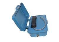 Telemóveis à prova de intempéries de exterior de cor azul 80 - 95db Volume de toque para ferrovias