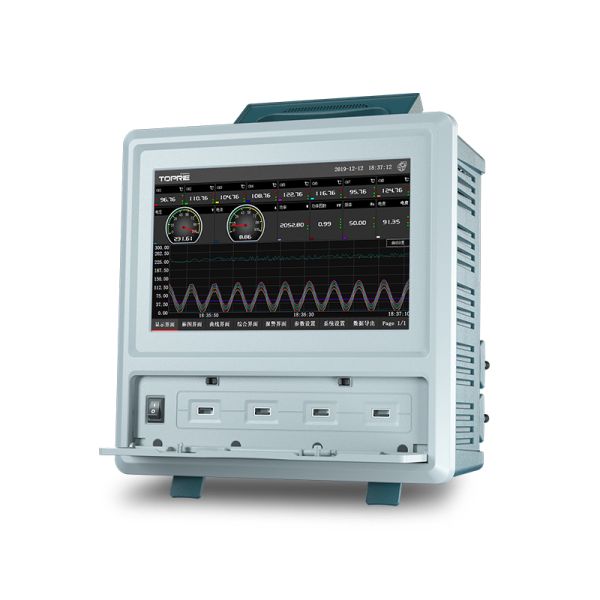 Modular Power Quality Analyzer with 10 Touch Color Screen and RS485 Communication for Electrical Parameter Analysis