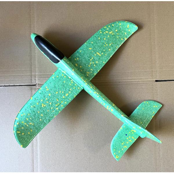 48cm Large Epp Foam Hand Thrown Airplane Toy Unisex Double Hole Whirlpool Model Glider